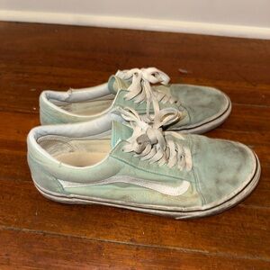 Vans Old Skool Men's Light Blue Sneakers Size 9.5